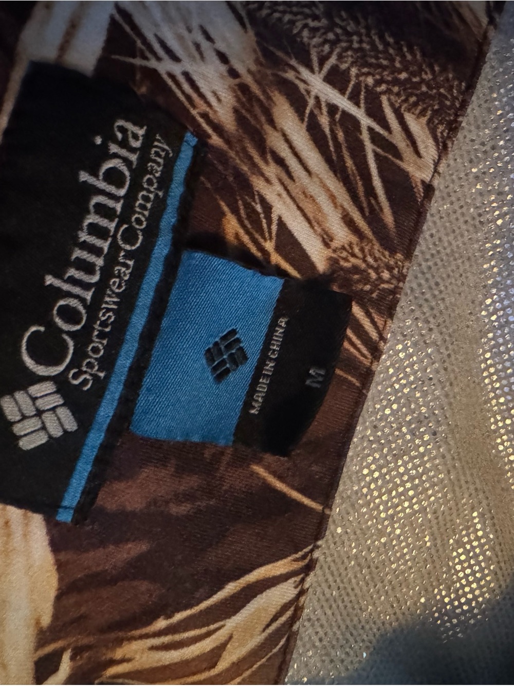 Columbia Realtree PHG Brown Camouflage Performance Half-Zip Jacket - Picture 4 of 5